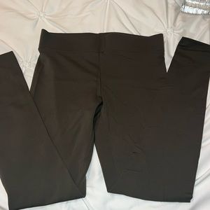 Army green leggings